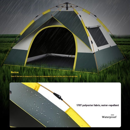 Tent Outdoor Camping 3-4 People Automatic Quickly Open