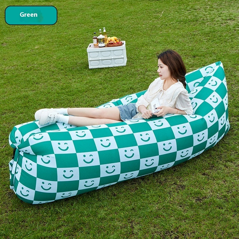 Lazy Sofa Outdoor Camping Music Festival Inflatable Foldable One-minute Inflatable Portable Seat