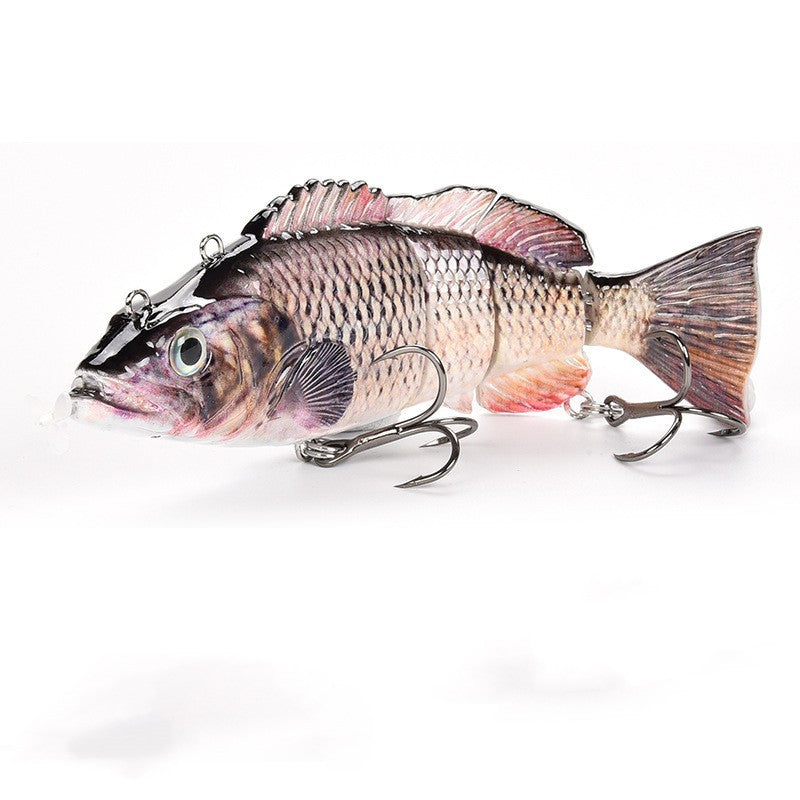 Electric Multinode Fish Road Subbait Electronic Bait Rechargeable LED Light