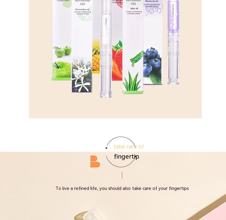 Manicure Finger Edge Nutrition Oil Pen Macerating Agent Exfoliating