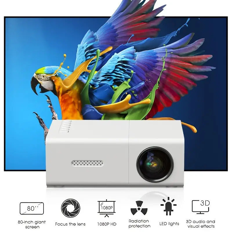 M100 Mini Projector Home Led Portable