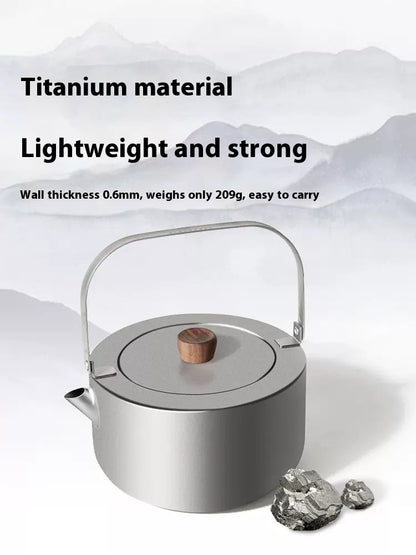 Lightweight Portable 12L Outdoor Camping Outdoor Boiling Teapot