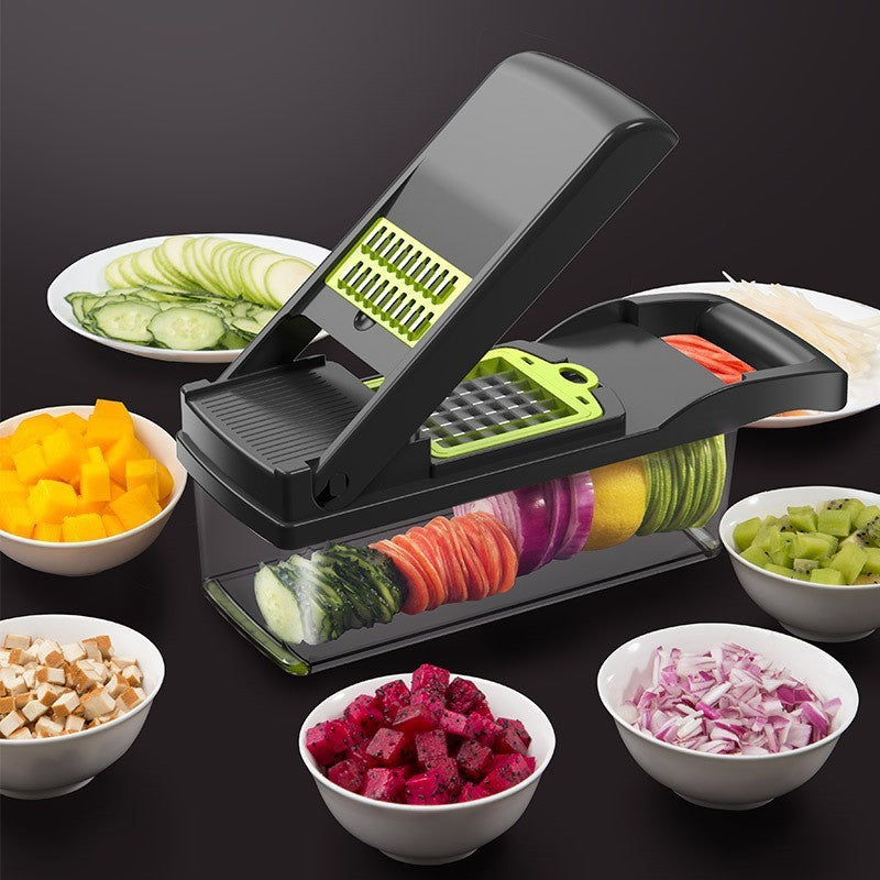 Multifunctional Vegetable Cutter Home Kitchen Slicing And Dicing Fruit Artifact