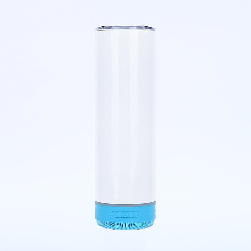 Sublimation 20oz Bluetooth Audio Cup Creative 304 Stainless Steel Vacuum Cup Double-layer Vacuum Tumbler