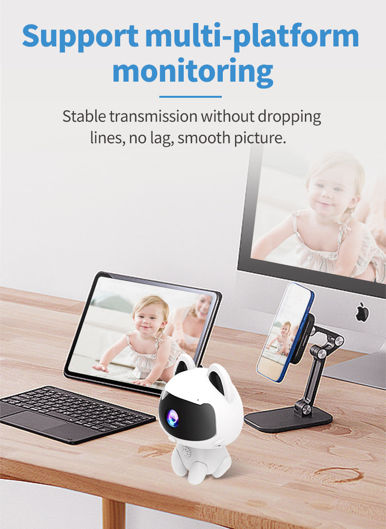 Cat Cute Pet V380 Surveillance Camera