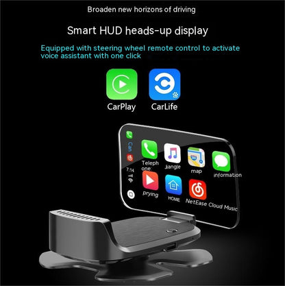 New HUD Head-up Display CarplayY Car HD Speed Digital Projector