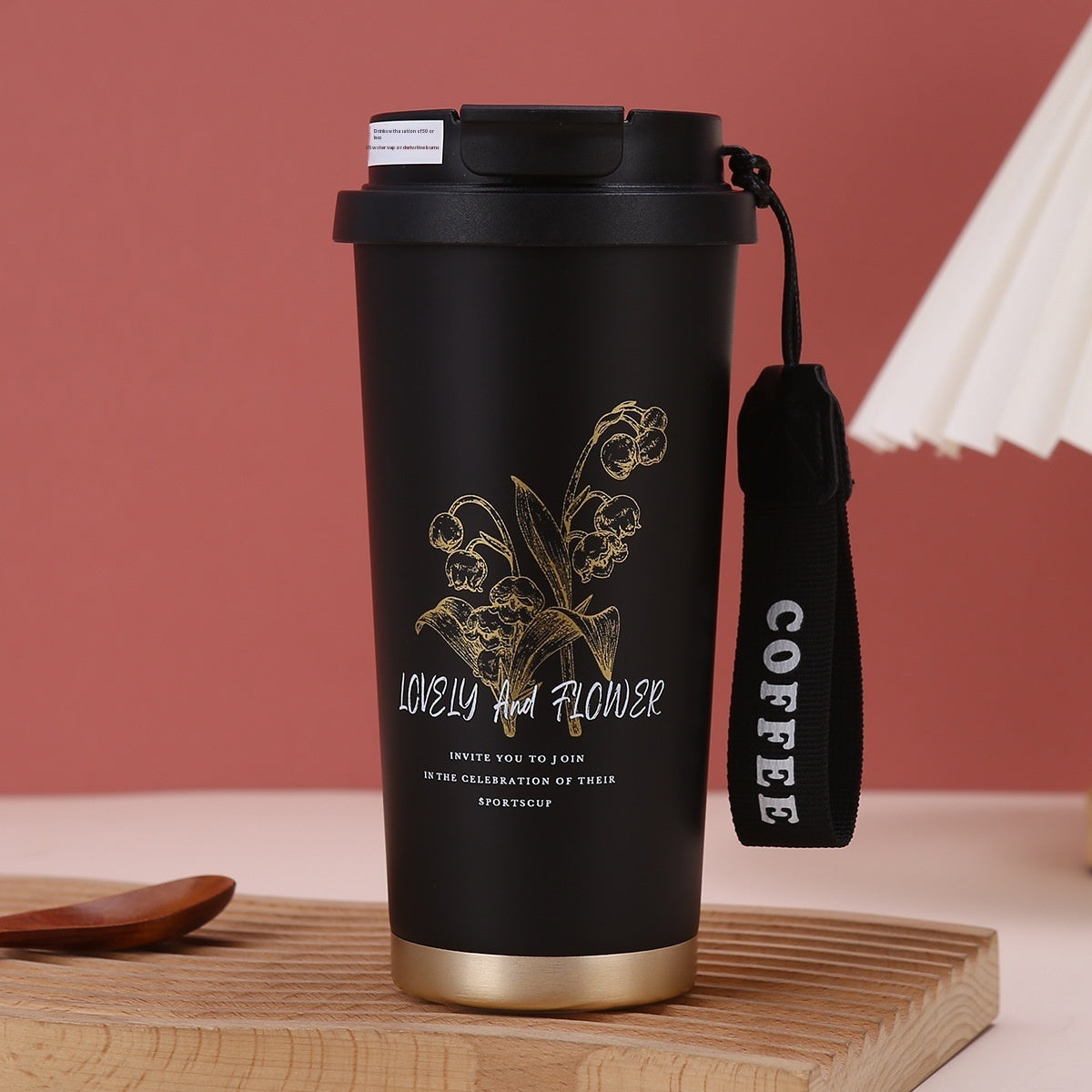 Office Business Good-looking Coffee Cup Outdoor Portable Straw Cup