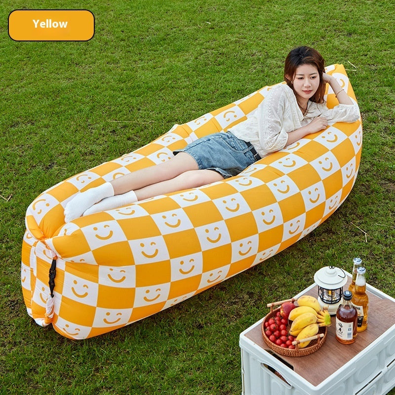 Lazy Sofa Outdoor Camping Music Festival Inflatable Foldable One-minute Inflatable Portable Seat