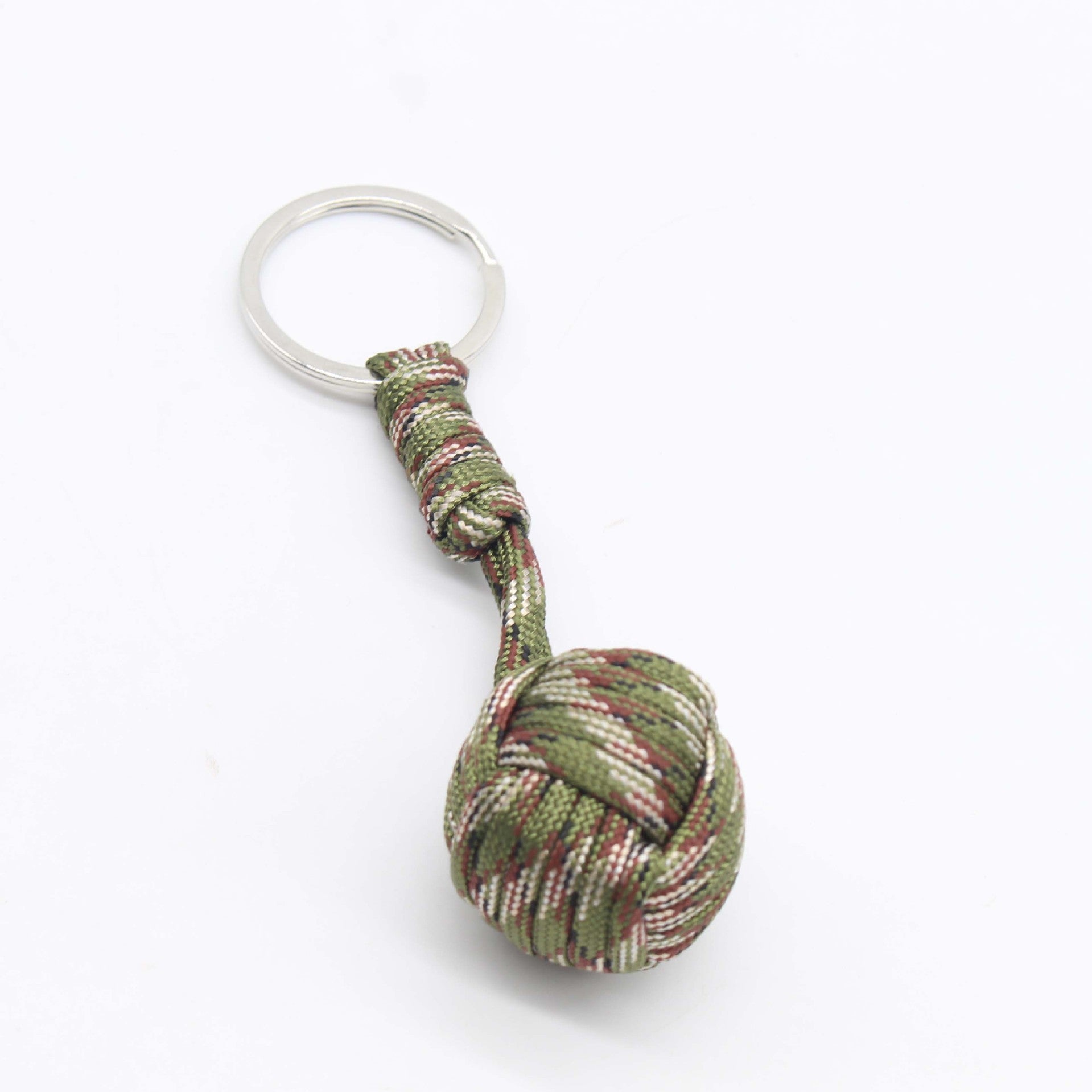 Outdoor Parachute Cord Woven Key Ball Outdoor Self-defense Tool