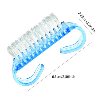 Semi Transparent Nail Horn Cleaning Brush