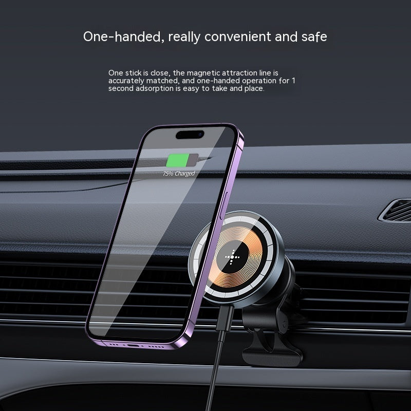 Fashion Magnetic Car Wireless Charger