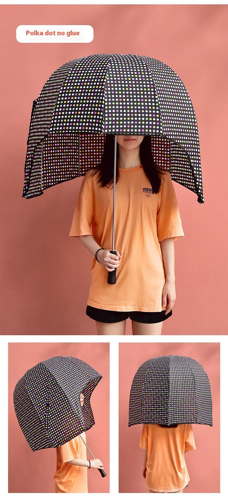 Helmet Umbrella Sunny And Rainy Dual-purpose Sun Protection Sunshade