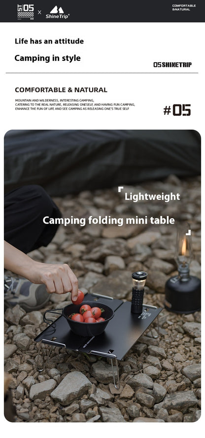 Outdoor 05 Series Camping Aluminum Alloy Folding Table