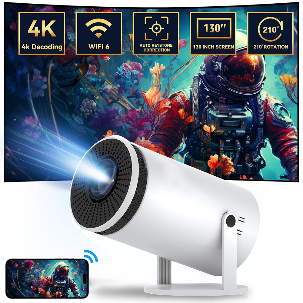 Home HD Projector Bluetooth Portable Mini 4K Mini Phone Y5S Home Theater Projector