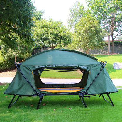 Outdoor Thickened Oxford Cloth Insulated Off Ground Tent For Two Camping And Fishing Tent