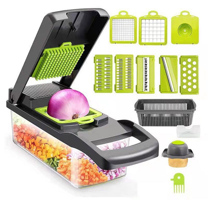 Multifunctional Vegetable Cutter Home Kitchen Slicing And Dicing Fruit Artifact