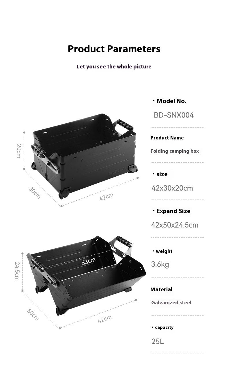 Camping Outdoor Folding Storage Box