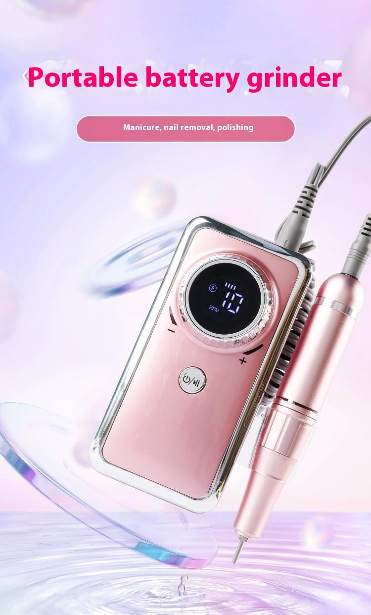 Portable Nail Remover Piercing Device Manicure Machine Pen Electric Sander Tool Suit