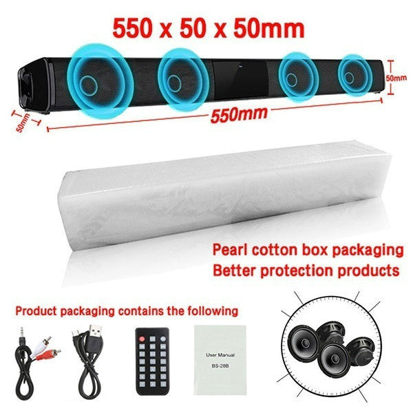 Home Theater Sound System Bluetooth Speaker Computer