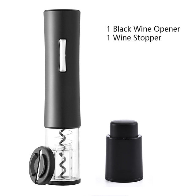 Electric Wine Opener Corkscrew Foil Cutter Set Automatic High-end Bottle Opener For Wine Kitchen Gadgets Can Opener