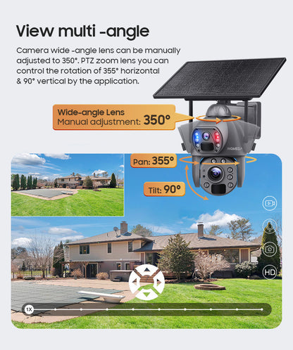 Private Model 4G Solar Camera 6 Million HD