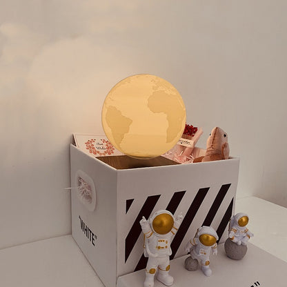 Moon Earth Maglev Moon Planet Small Night Light Atmosphere Light