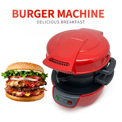 Cross-border Hamburger Maker Electric Sandwich Machine, Black Breakfast