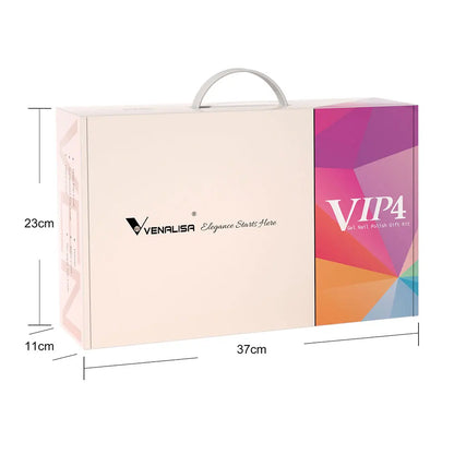New Fashion Color Venalisa Gel Polish Kit VIP4 HEMA FREE Enamel Vernish For Nail Art Design Whole Set Nail Gel Learner Kit