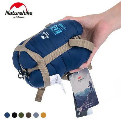 Naturehike Sleeping Bag LW180 Ultralight Waterproof Cotton Sleeping Bag Summer Hiking Camping Sleeping Bag Envelope Sleeping Bag