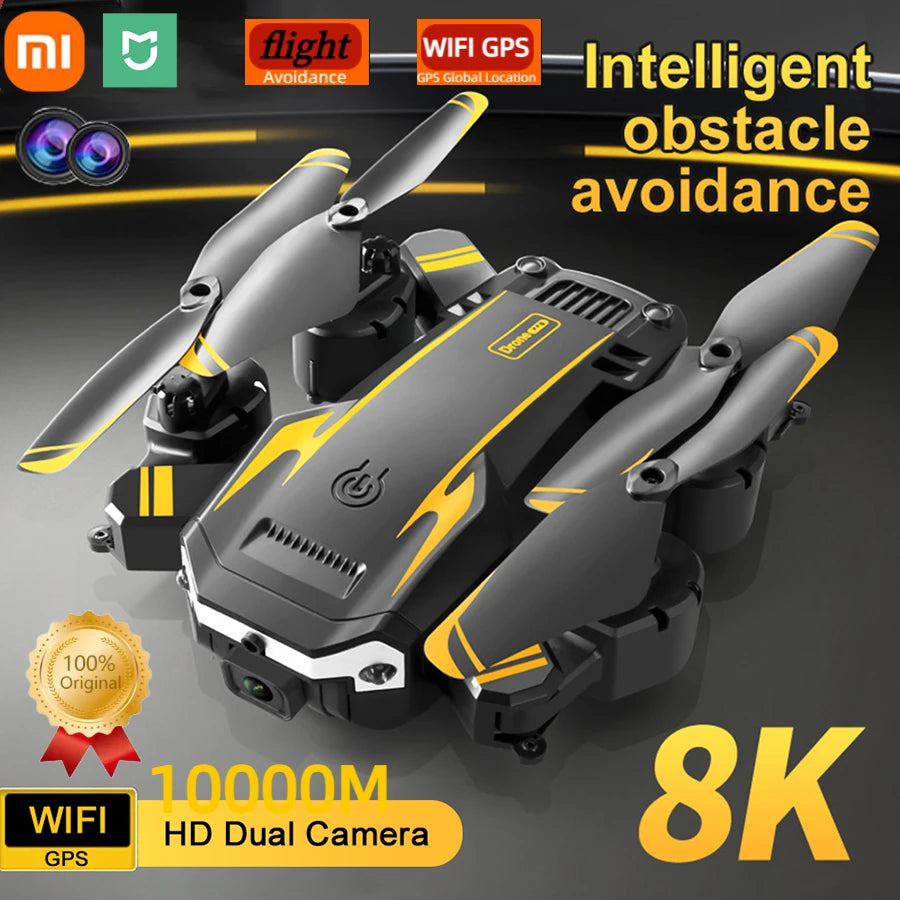 Xiaomi G6Pro Drone GPS Professional 8K HD Aerial Photography Obstacle Avoidance UAV Four-Rotor Helicopter RC Distance 10000M
