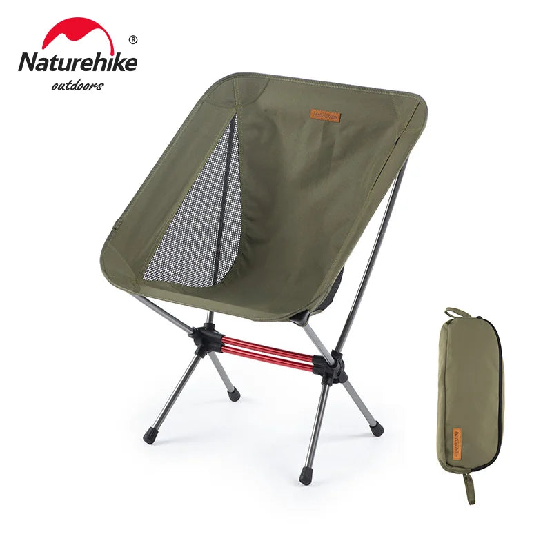 Naturehike Camping Chair YL08 YL09 YL10 Chairs Portable Ultralight Chair Outdoor Folding Chair Fishing Chair Picnic Beach Chair