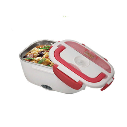 Insulated Lunch Box Large Capacity Heated Electric Lunch Box Stainless Steel Car Bento Box