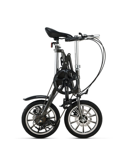 One Second Folding 14 Inch Small Super Portable Bicycle