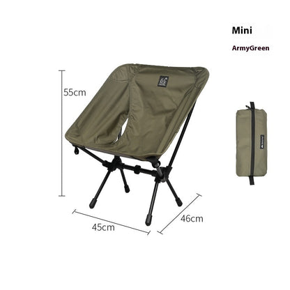 Lightweight Portable Foldable Outdoor Aluminum Alloy Moon Chair