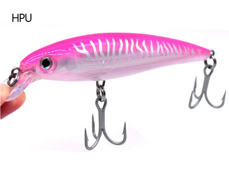 Short Mouthed Drag Fishing Minorua Golden Spear Fake Bait