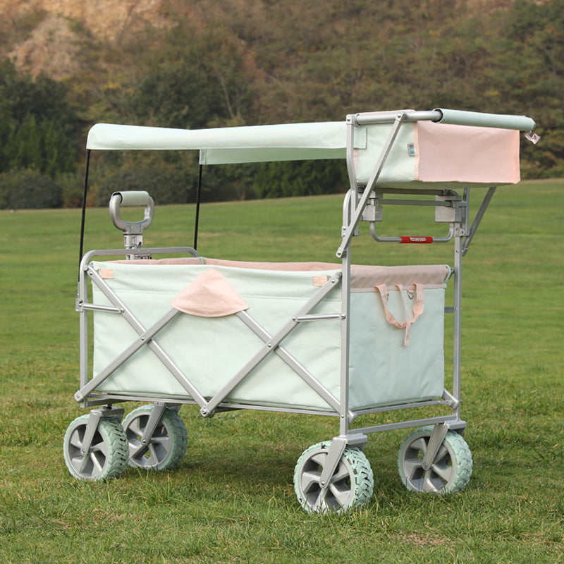 Outdoor Camping Folding Cart Beach Tent