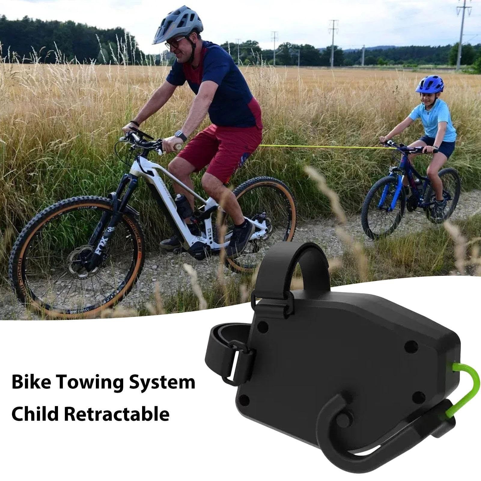 Outdoor Mountain Bike Trailer Traction Device Parent-child Bicycle Trailer Rope