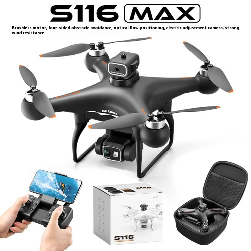 S116 Brushless UAV Four-side Obstacle Avoidance Aerial Photography HD Toy