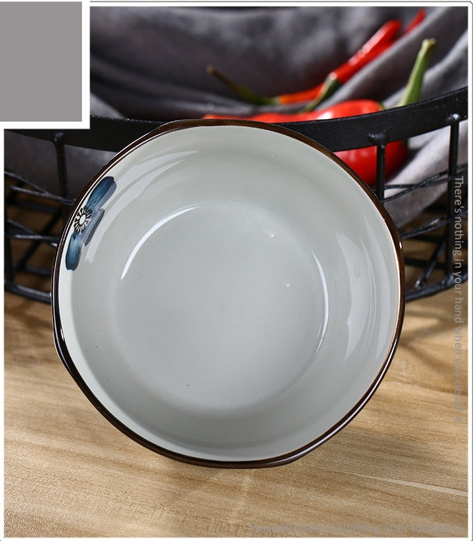 Creative Square Bowl Home Thickened And Anti-scald Underglaze Tableware