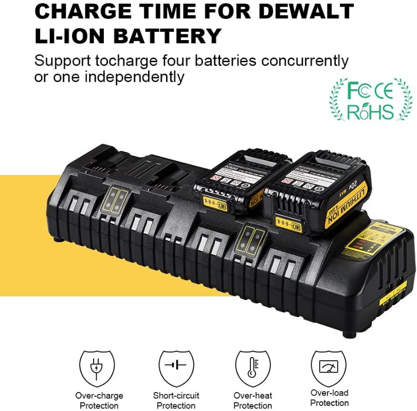 Suitable For DCB104 Fast Charger Of Electric Tools