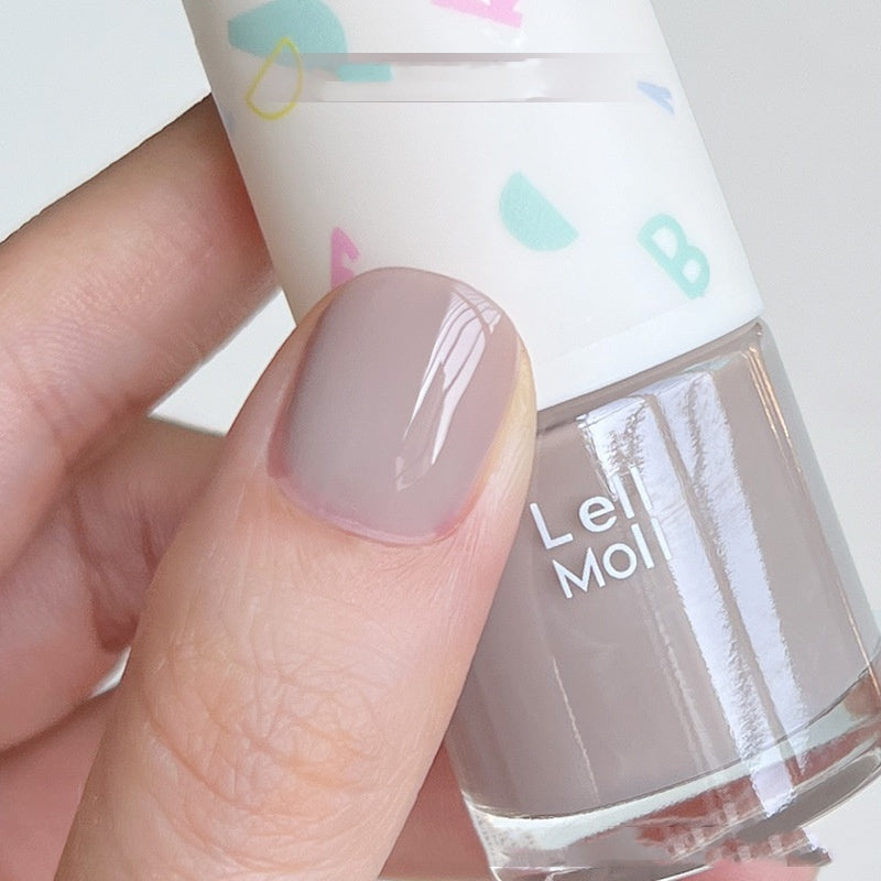 Water-based Tearable Nail Polish Baking-free And Tasteless