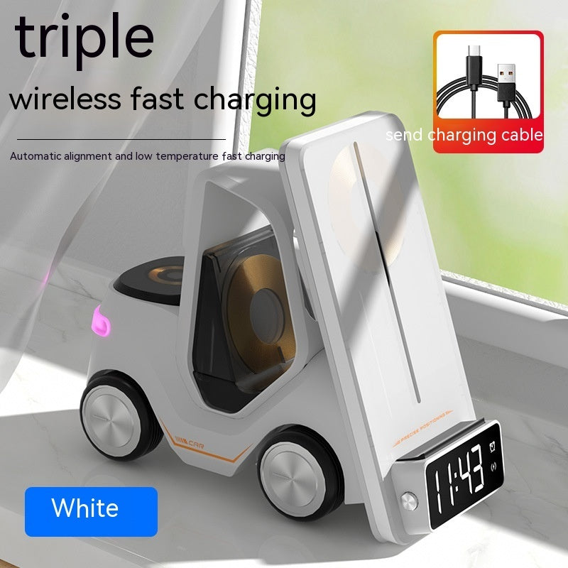 Creative Car External Desktop Stand Wireless Fast Charging