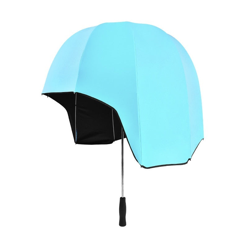 Helmet Umbrella Sunny And Rainy Dual-purpose Sun Protection Sunshade