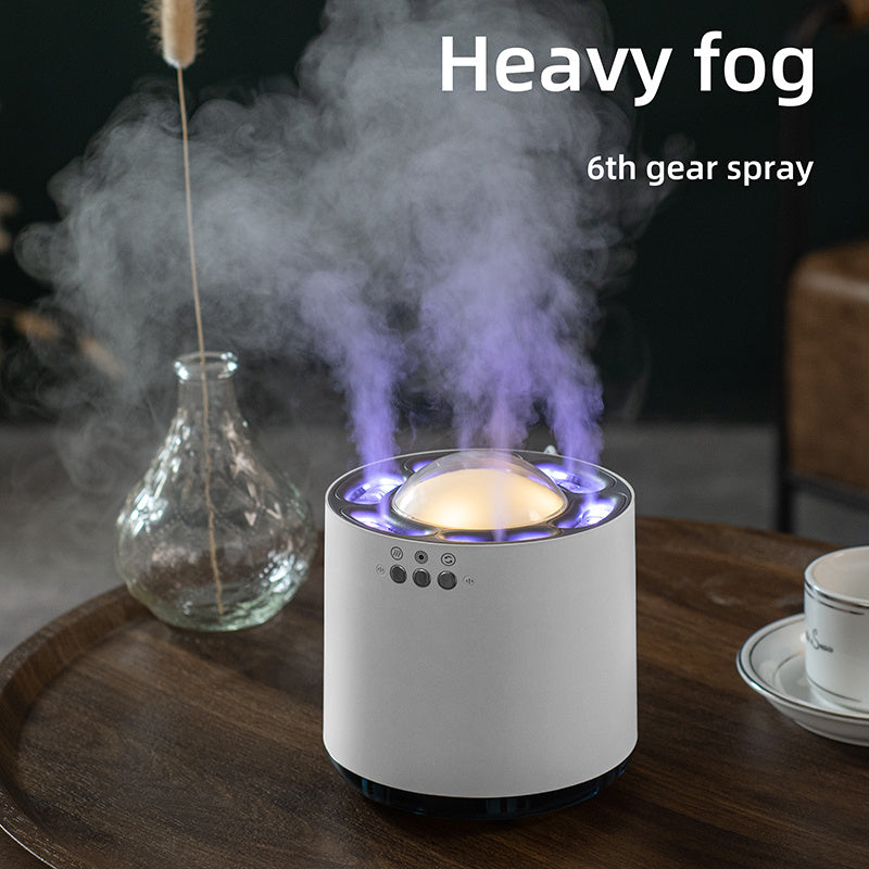 Wholesale Voice Control Colorful Led Lamp Humidifier 800ml USB Cool Mist Ultrasonic Smart Home H20 H2o Dynamic Air Humidifier