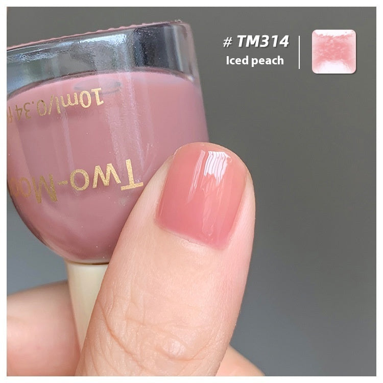 Summer Nail Polish Baking-free Non-tearing Jelly Juicy Grape Amber Strawberry Chopsticks