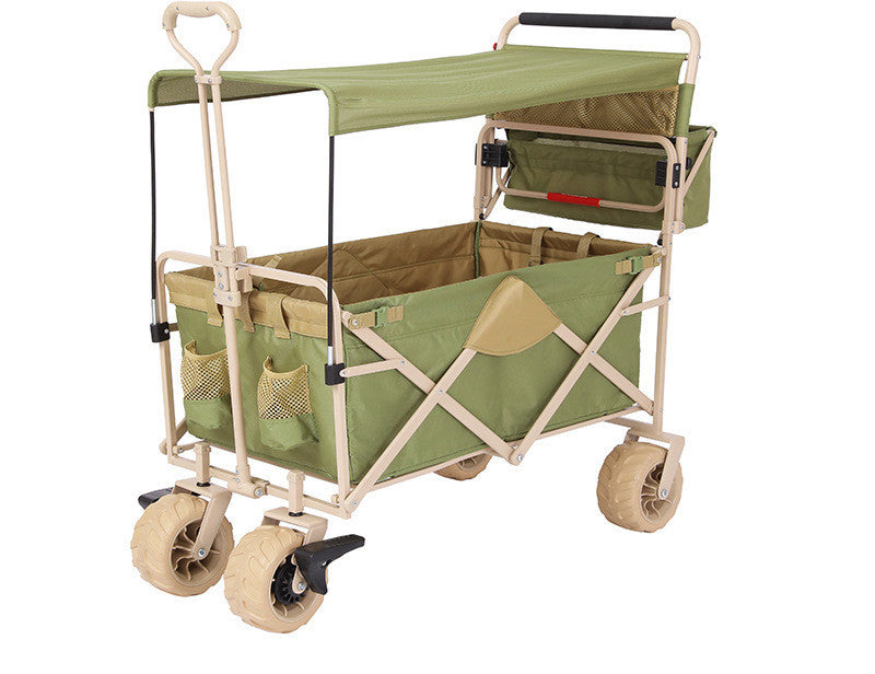 Outdoor Camping Folding Cart Beach Tent