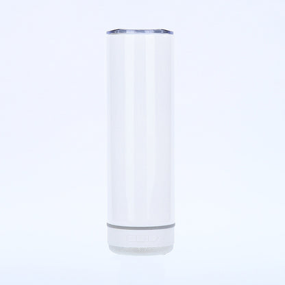 Sublimation 20oz Bluetooth Audio Cup Creative 304 Stainless Steel Vacuum Cup Double-layer Vacuum Tumbler