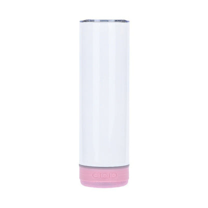 Sublimation 20oz Bluetooth Audio Cup Creative 304 Stainless Steel Vacuum Cup Double-layer Vacuum Tumbler